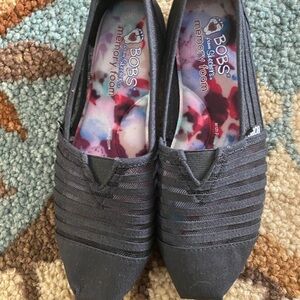 Skechers Women's Black BOBS Flats